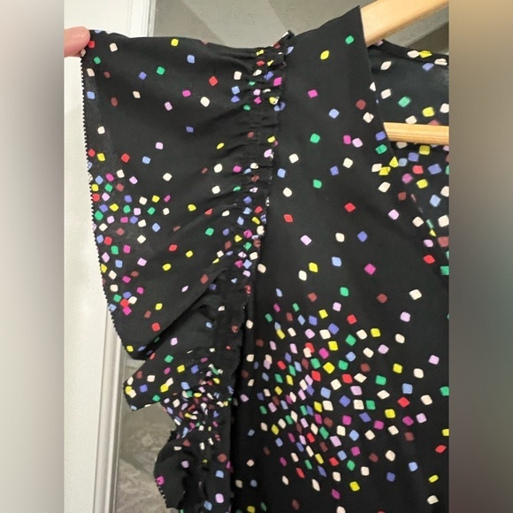Kate Spade Confetti Cheer Blouse - Size S - Picture 6 of 6